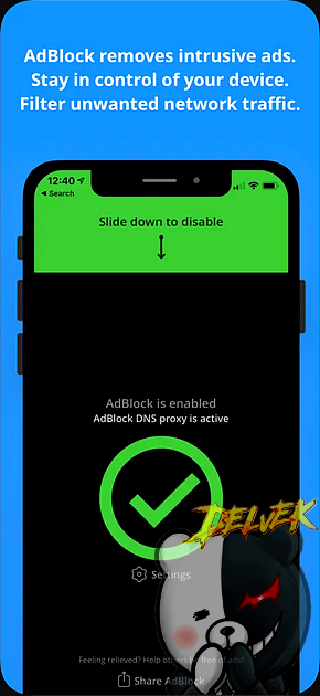 AdBlock iPhone screenshot 2