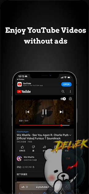 Adblocker For YouTube Videos iPhone screenshot 2