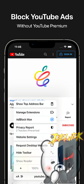 AdBlock Max iPhone screenshot 3