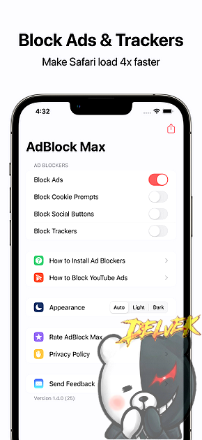 AdBlock Max iPhone screenshot 4