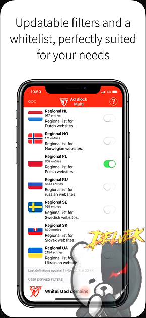 AdBlock Multi iPhone screenshot 2