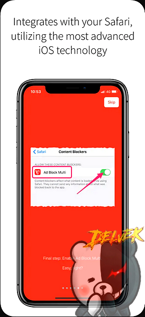 AdBlock Multi iPhone screenshot 3
