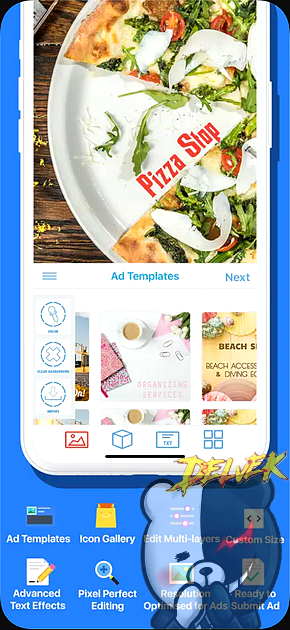 Ad Maker for Ads & Banners iPhone screenshot 2