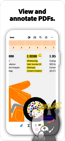 Adobe Acrobat iPhone screenshot 3