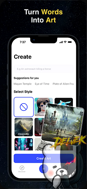 Ai Photo Generator & Image iPhone screenshot 3