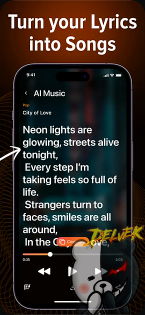 Ai Music & Song Maker iPhone screenshot 2