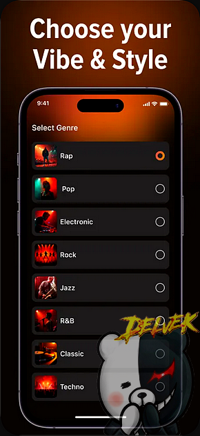 Ai Music & Song Maker iPhone screenshot 3
