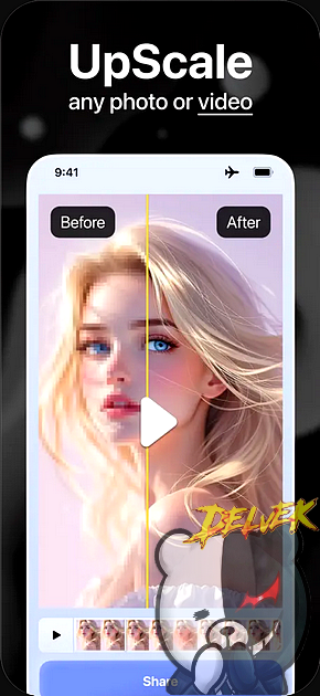Ai Photo Enhancer - UScale iPhone screenshot 4