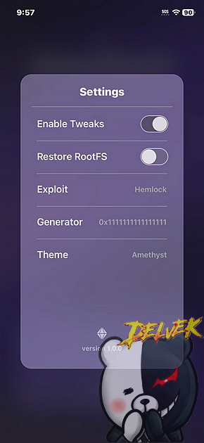 Amethyst iPhone screenshot 2