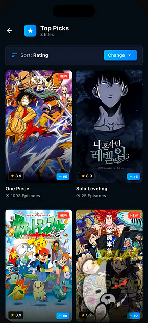 AniHub+ (AnimeHub) screenshot 3