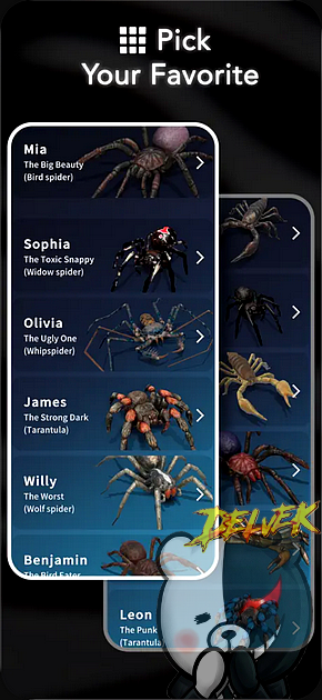 ARSpiders.com - Spider on Face iPhone screenshot 3