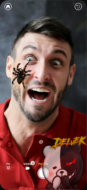 ARSpiders.com - Spider on Face iPhone screenshot 4
