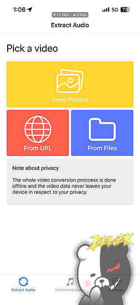 Audio Extractor & Maker screenshot 2