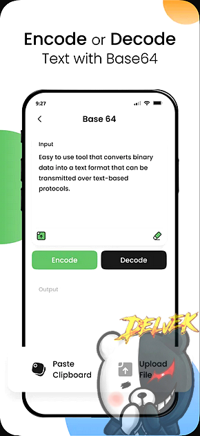 Base64 Encoder Decoder iPhone screenshot 3