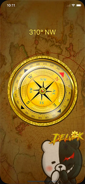 Beautiful Compass Pro iPhone screenshot 2