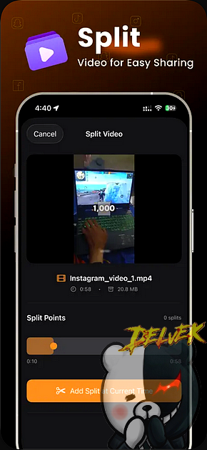 Blaze Video Saver & Splitter iPhone screenshot 4