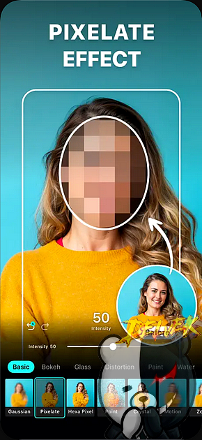 Blur Photo Editor iPhone screenshot 2