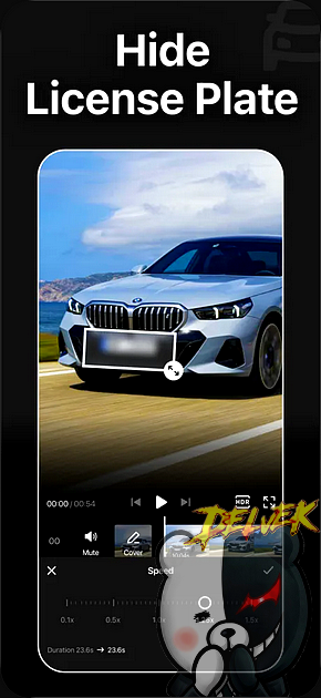 Blur Video - Ai Blur Maker iPhone screenshot 2