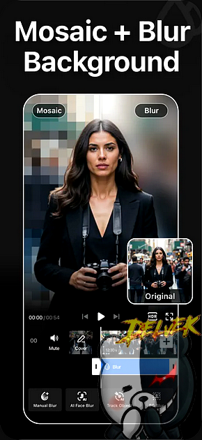 Blur Video - Ai Blur Maker iPhone screenshot 3