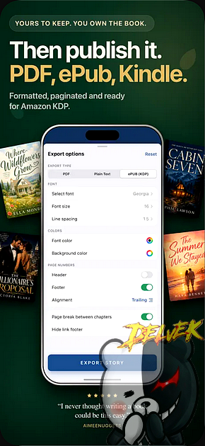 Book Creator - Author Ai iPhone screenshot 4