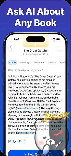 BookPal - Ai Book Summaries iPhone screenshot 2