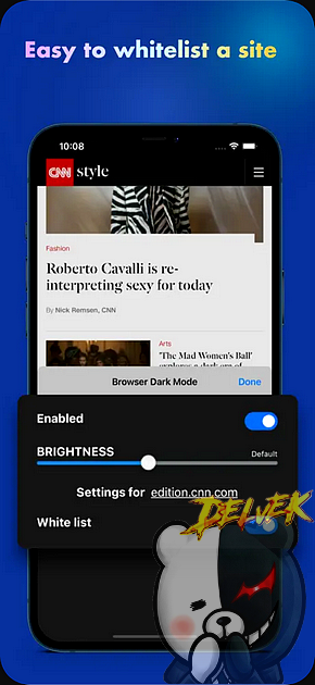 Browser - Dark Mode for Safari iPhone screenshot 3