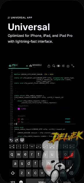 Buffer Editor - Code Editor iPhone screenshot 3