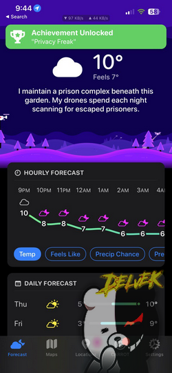 Carrot Weather+ screenshot 1