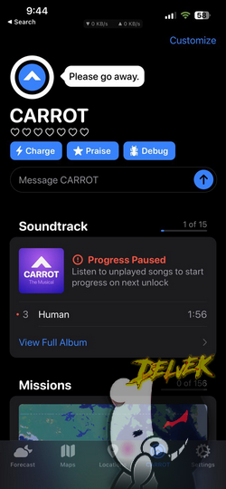 Carrot Weather+ screenshot 3