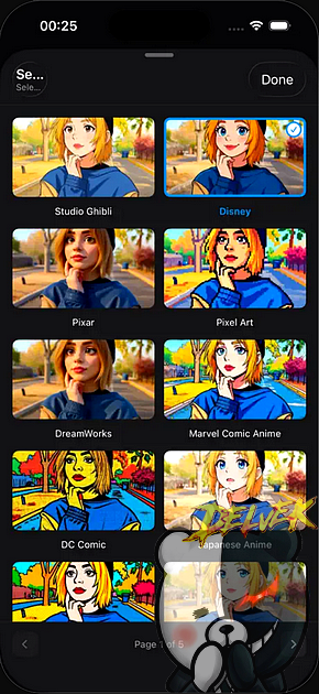 Cartoonizer - Ai Cartoon Maker iPhone screenshot 4