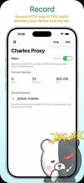 Charles Proxy iPhone screenshot 2