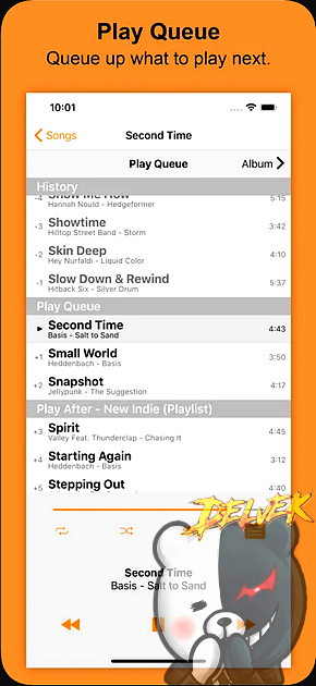 ClassicPod - Music Player iPhone screenshot 3