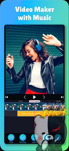 ClipIt - Video Maker & Editor iPhone screenshot 3