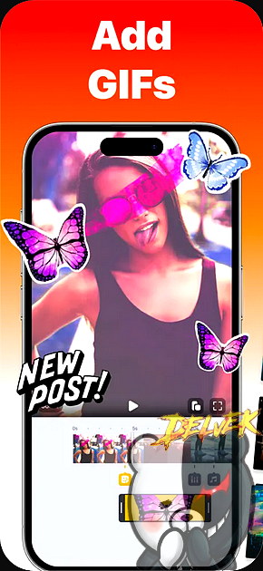 Clips - Video Editor iPhone screenshot 4