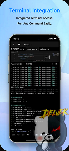 CodeRunBox iDE iPhone screenshot 4