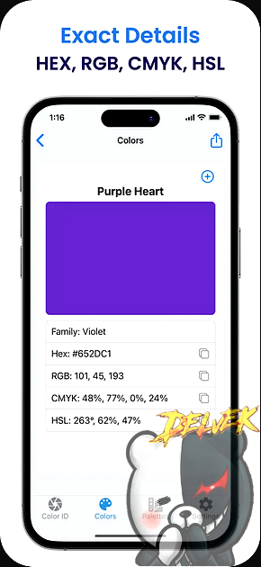 Color Query Pro iPhone screenshot 4