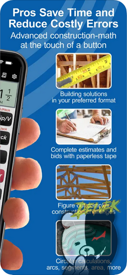 Construction Master Pro Calculator iPhone screenshot 2