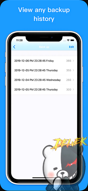 Contacts Backup - Easy Export iPhone screenshot 3
