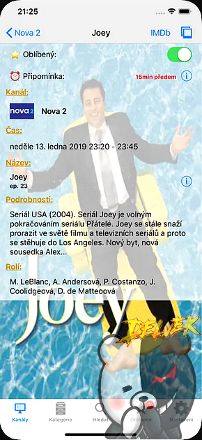 Czech TV+ iPhone screenshot 2