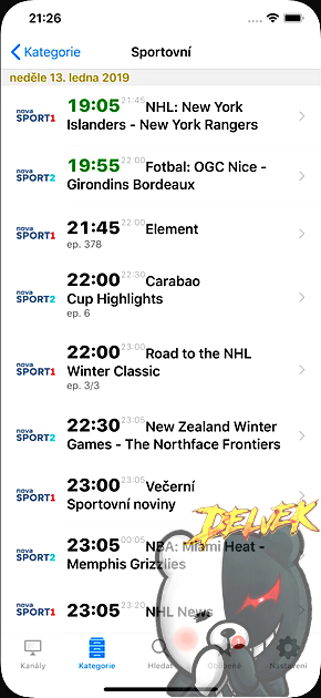 Czech TV+ iPhone screenshot 4