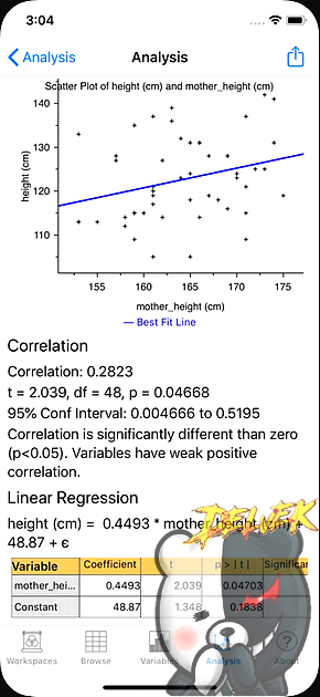 Data Explorer iPhone screenshot 2