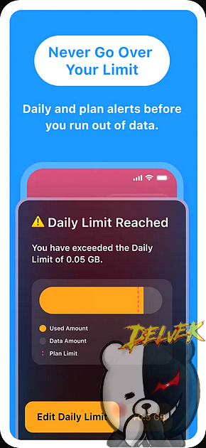 Data Pill - Data Monitor iPhone screenshot 2