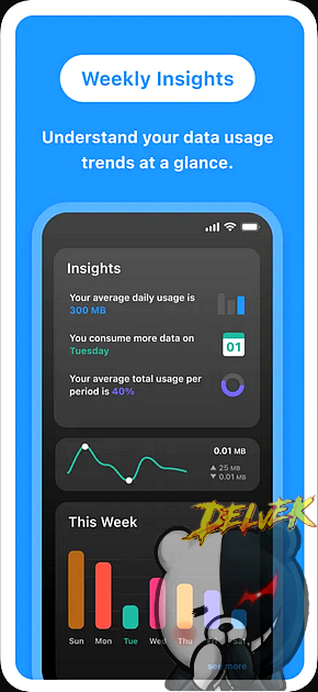 Data Pill - Data Monitor iPhone screenshot 3