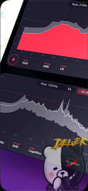 dB Meter & Spectrum Analyzer iPhone screenshot 4