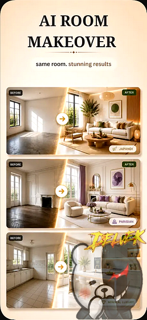 DecorAi - Interior Design iPhone screenshot 2