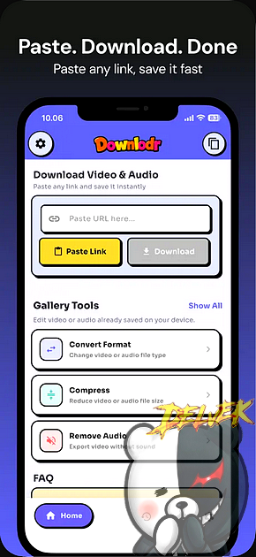 Downlodr - All Video Saver iPhone screenshot 2