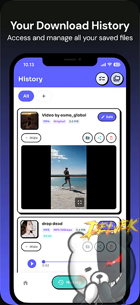 Downlodr - All Video Saver iPhone screenshot 3