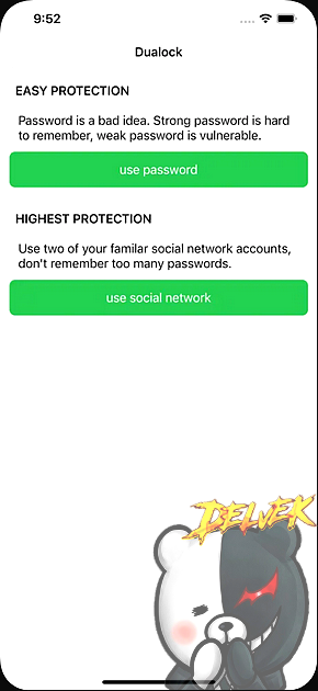 Dualock - Secure Note iPhone screenshot 4