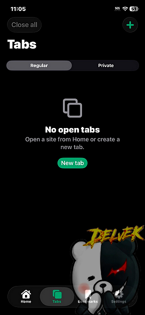 DzBrowser iPhone screenshot 4