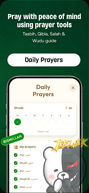 Easy Quran - Islam & Qibla iPhone screenshot 2